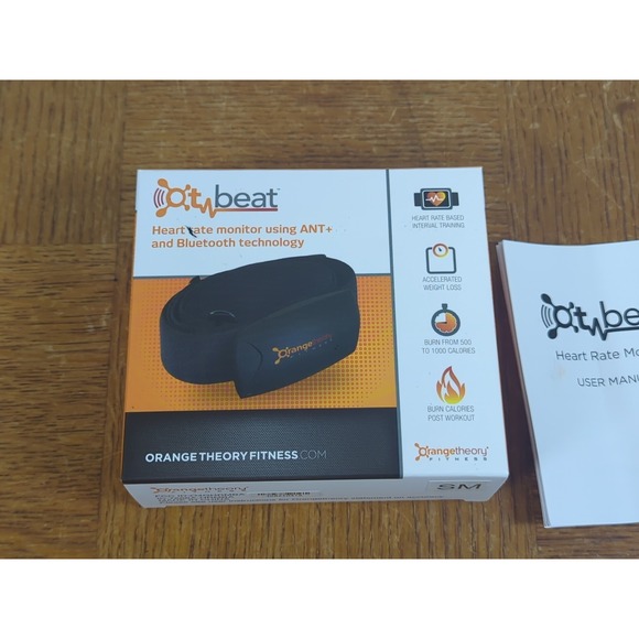 Orange Theory Fitness OT Beat Heart Rate Monitor ANT+ & Bluetooth Size Small - Picture 5 of 5